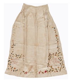 Martin Van Buren Scarce 1840 Campaign Apron