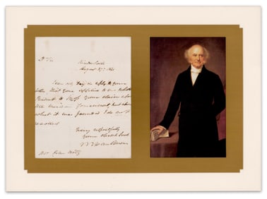 Van Buren Responds to "…claim upon the Mexican Government" After Leaving Office