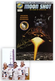 Apollo 12 Crew Signed "Moon Shot" Magazine, Pre-Cert Zarelli