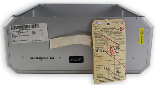 NASA Space Shuttle Space Lab Storage Tray