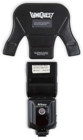 NASA Nikon SB-28DX Electronic Flash & Luma Quest Flash Diffuser - Used in Astronaut Training!
