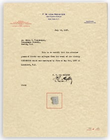 Hindenburg Fabric Relic on TLS