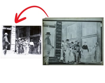 Al Capone Original Negative Exiting Miami Police - The First Capone Negative to Surface? Retrieved