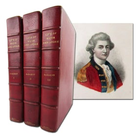 “Life of Andre” With 250 Items and a George Washington Letter