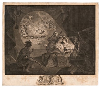 German Satirical View of the American Revolution: “The Tea-Tax Tempest”