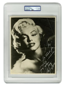 Marilyn Monroe Gorgeous Signed & Inscribed Photograph, PSA Authenticated
