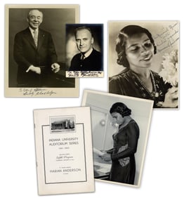 Dealer's Lot: Anderson, Menuhin, & Rodgers, 5 Pcs Incl. 3 SPs
