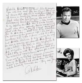 William Shatner Reflects on his Star Trek Romantic Partner Nichelle Nichols