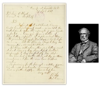 Robert E. Lee Requests "additional Canon" & Tells Troops to "bring his ammunition, 100 rounds at
