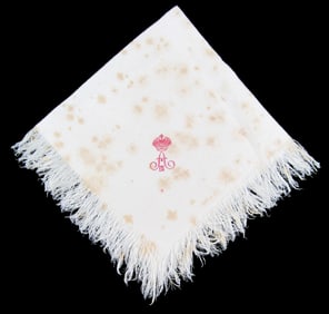 Alexander III Imperial Monogram Tea Napkin