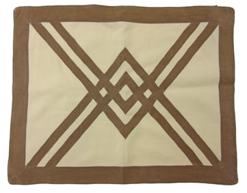 Duke & Duchess of Windsor Owned "W" Placemat, Ex-Sotheby's