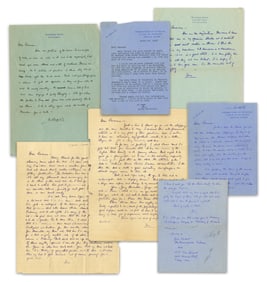 Louis Bromfield 7pp to Harper's Publicity Director, Likely During Publication of "The Rain Comes"