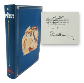 Rare Ernest Hemingway 1 of 10 Signed Presentation Copies of "Farewell to Arms"