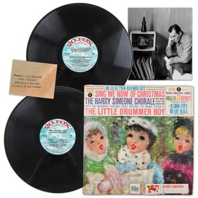 Jack Kerouac's Beloved & Well-Used Christmas Records! From His Estate