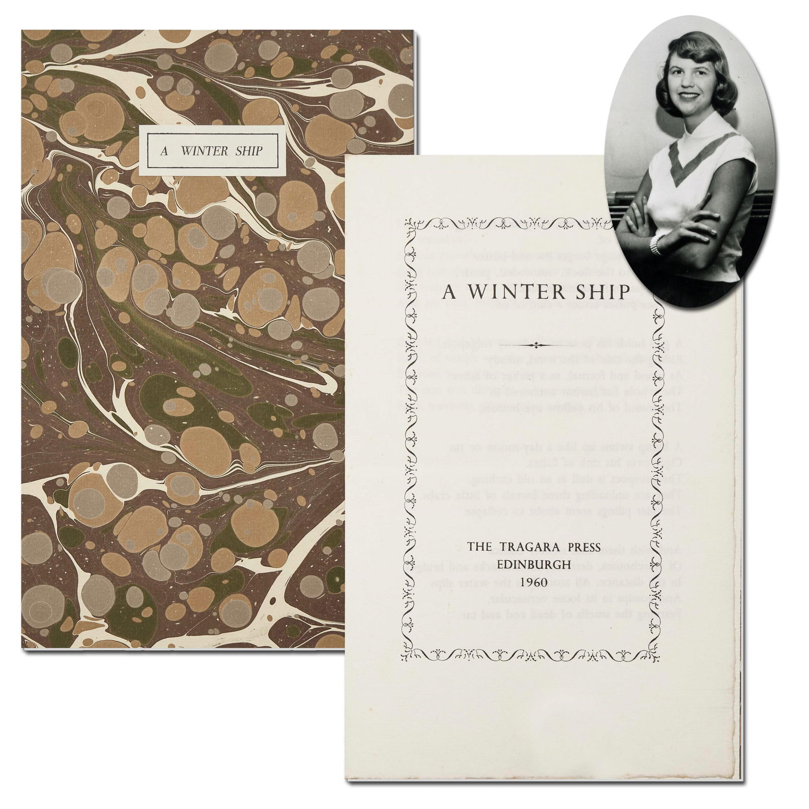 Sylvia Plath 1st Separately Published Work, "A Winter Ship," Scarce Personally Owned Copy (1 of 4)
