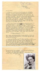 P.L. Travers TLS with Mary Poppins Content "It makes me laugh to think of ten solemn business men