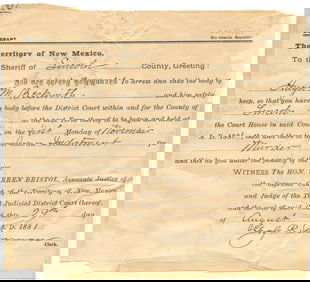 Arrest Warrant for Hugh Beckwith - Leader of the Seven Rivers Warriors Gang