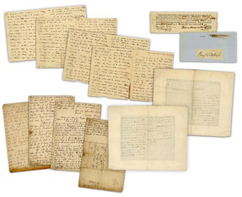 Letters & Autographs by Noted Men of Science with Great Content & Associations