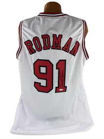 Dennis Rodman - Signed Jersey (JSA Witnessed)
