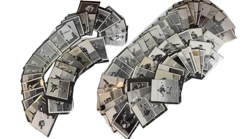 Archive of 160 Notre Dame Football Photos Ca. 1910-1960s