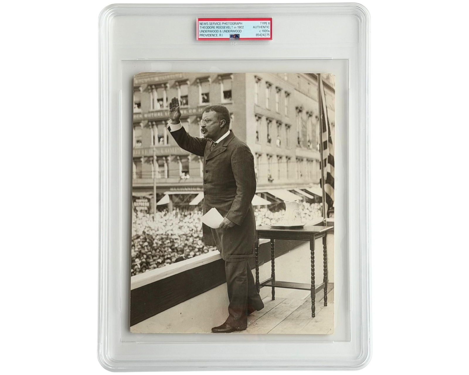 Powerful Theodore Roosevelt Campaign Photograph, An Iconic Image! (1 of 2)