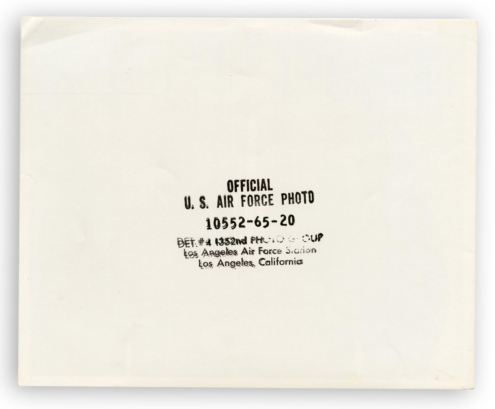 MOL Program Astronauts, Incredibly Rare Signed Photo - 2