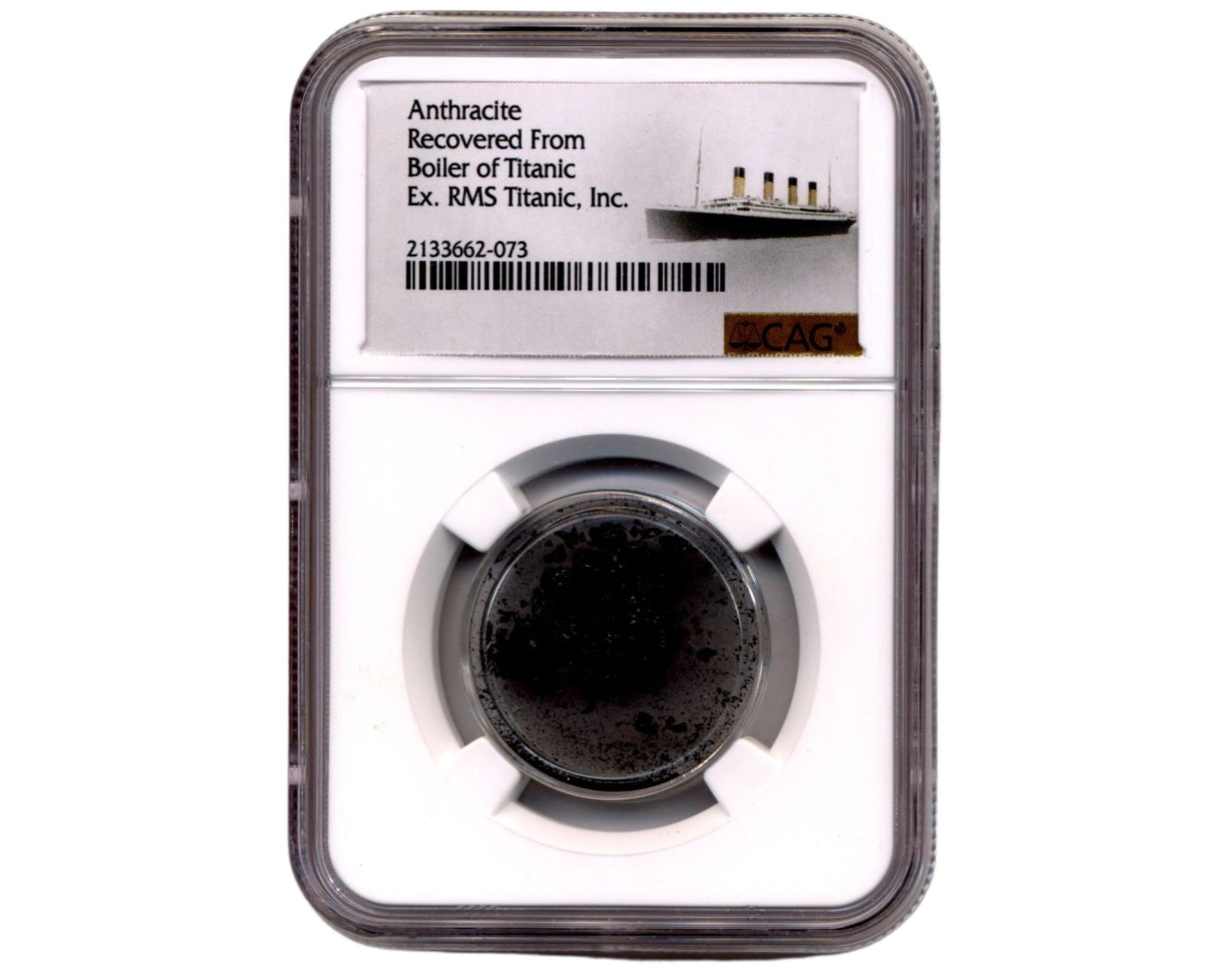 Titanic Anthracite Recovered From Shipwreck, Ex-RMS Titanic Inc. (1 of 2)