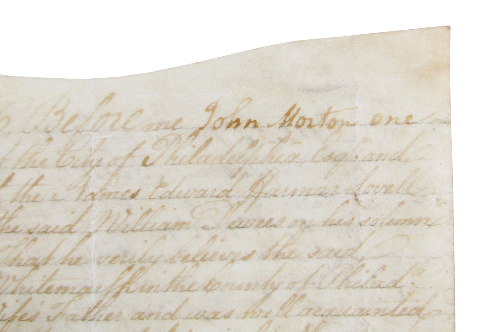 Declaration Signer John Morton 2x Signed DS, Rare 1776 Example! - 4