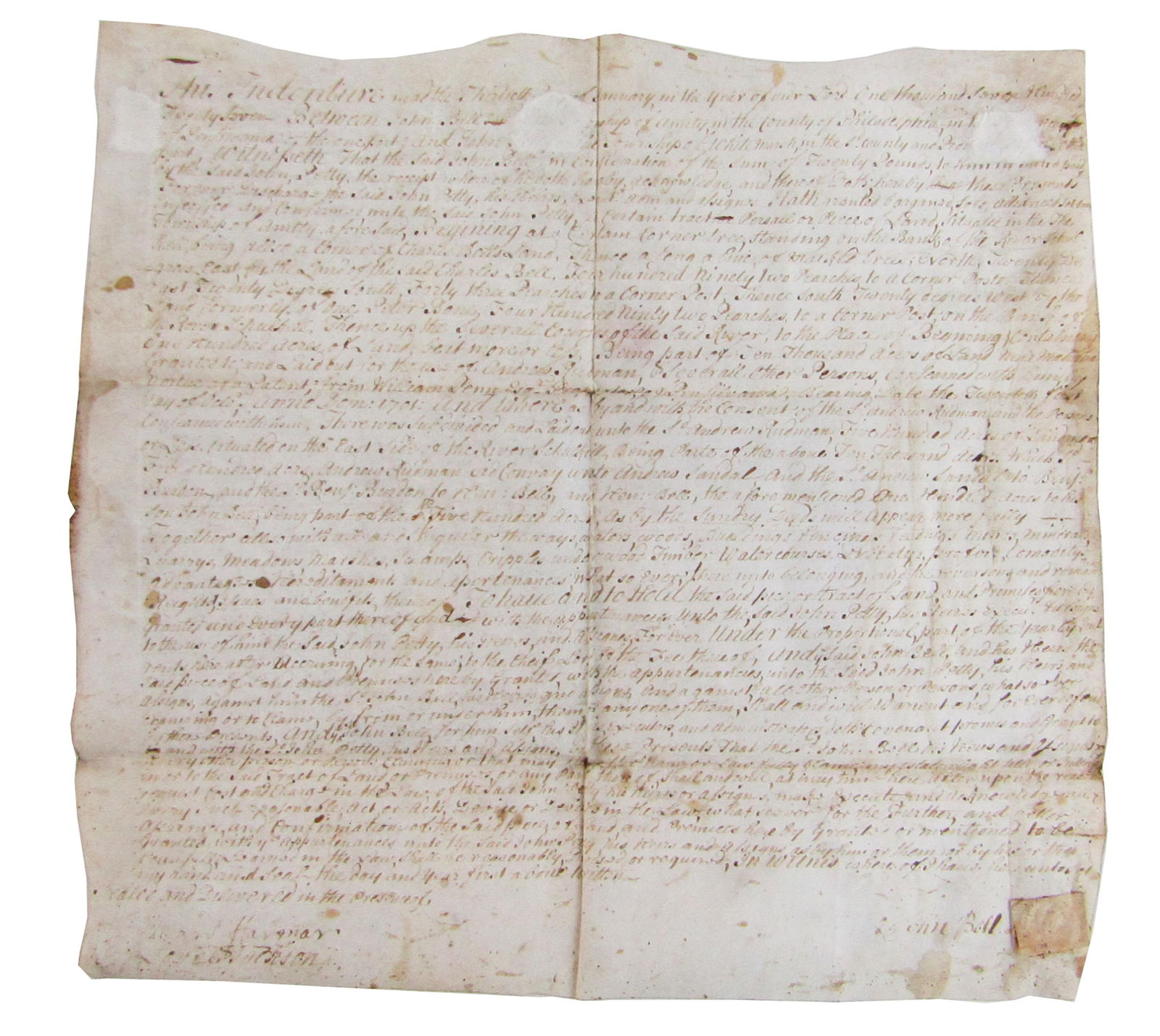 Declaration Signer John Morton 2x Signed DS, Rare 1776 Example! - 5