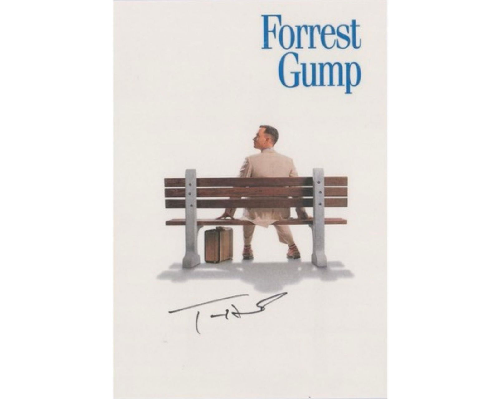 Tom Hanks Signed "Forrest Gump" Typescript! (1 of 1)