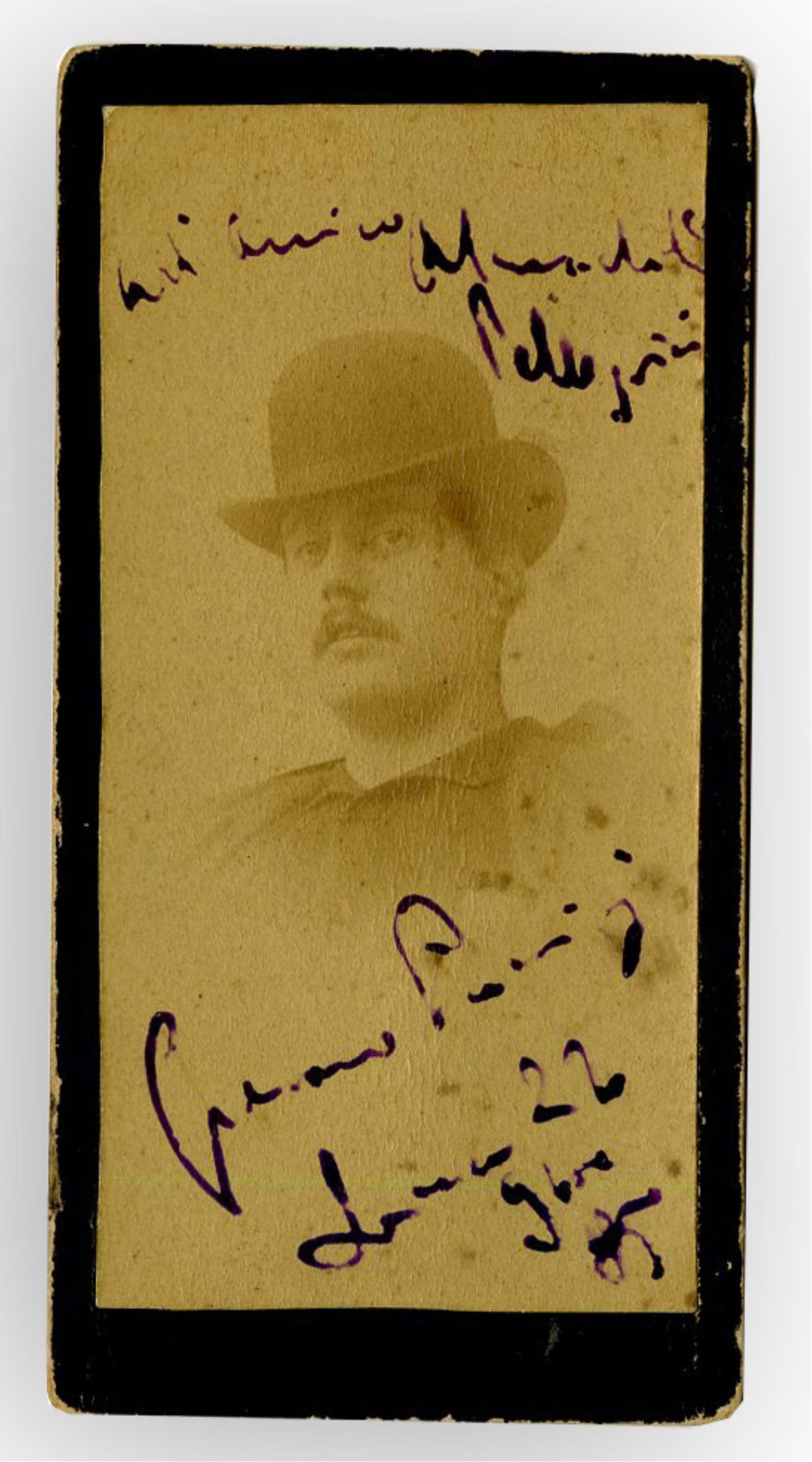 Giacomo Puccini Signed CDV Exceedingly Rare! (1 of 3)