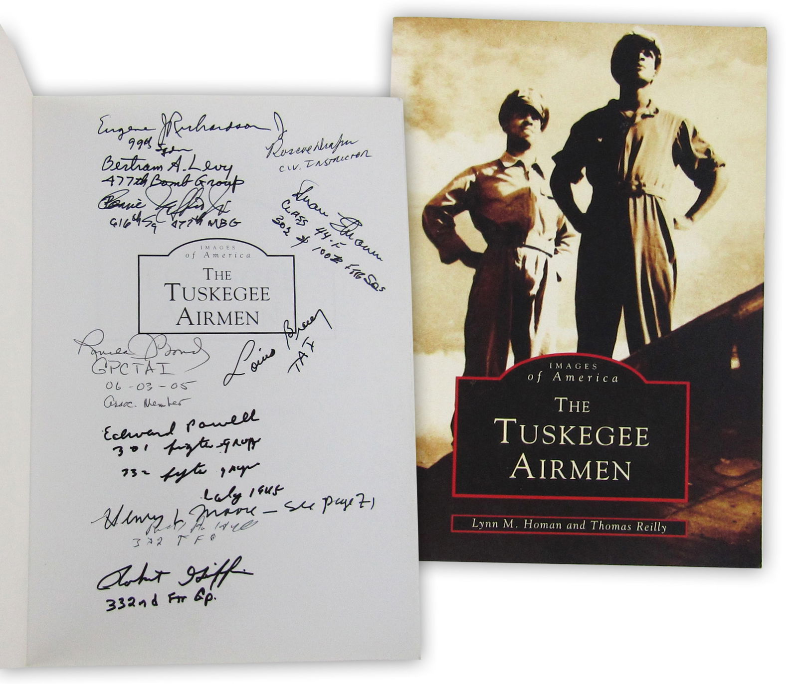 The Tuskegee Airmen Book Signed By 11 Members! (1 of 6)