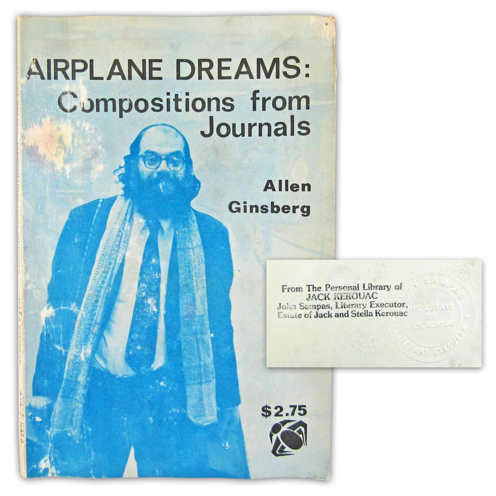 Jack Kerouac's Copy of Allen Ginsberg's "Airplane Dreams" - From Jack Kerouac Estate (1 of 10)