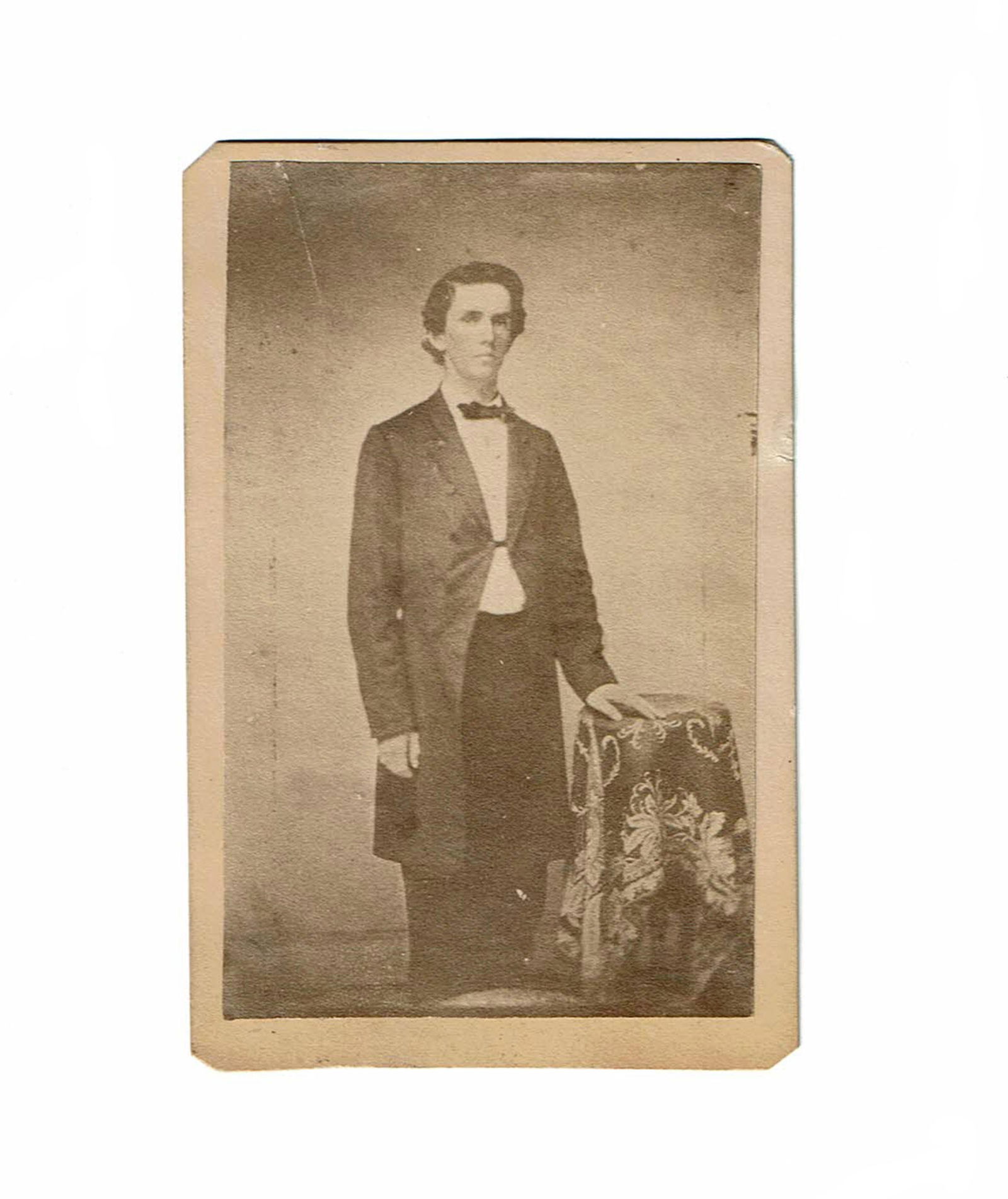 Lincoln Conspirator John Surratt CDV, 1 of 3 Known, This Perhaps Finest! (1 of 2)