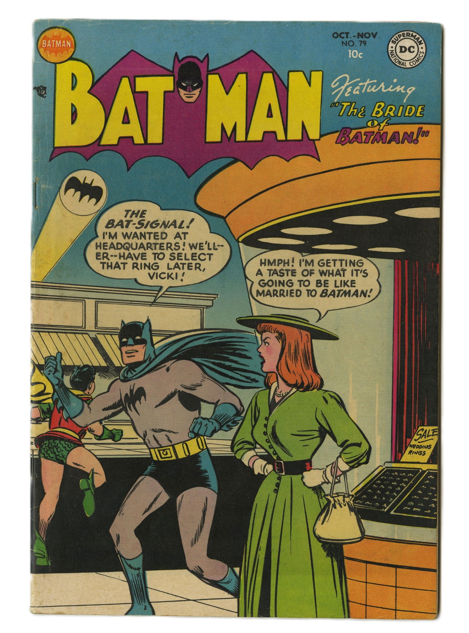 (6) 1950s Original Batman Comics - 2