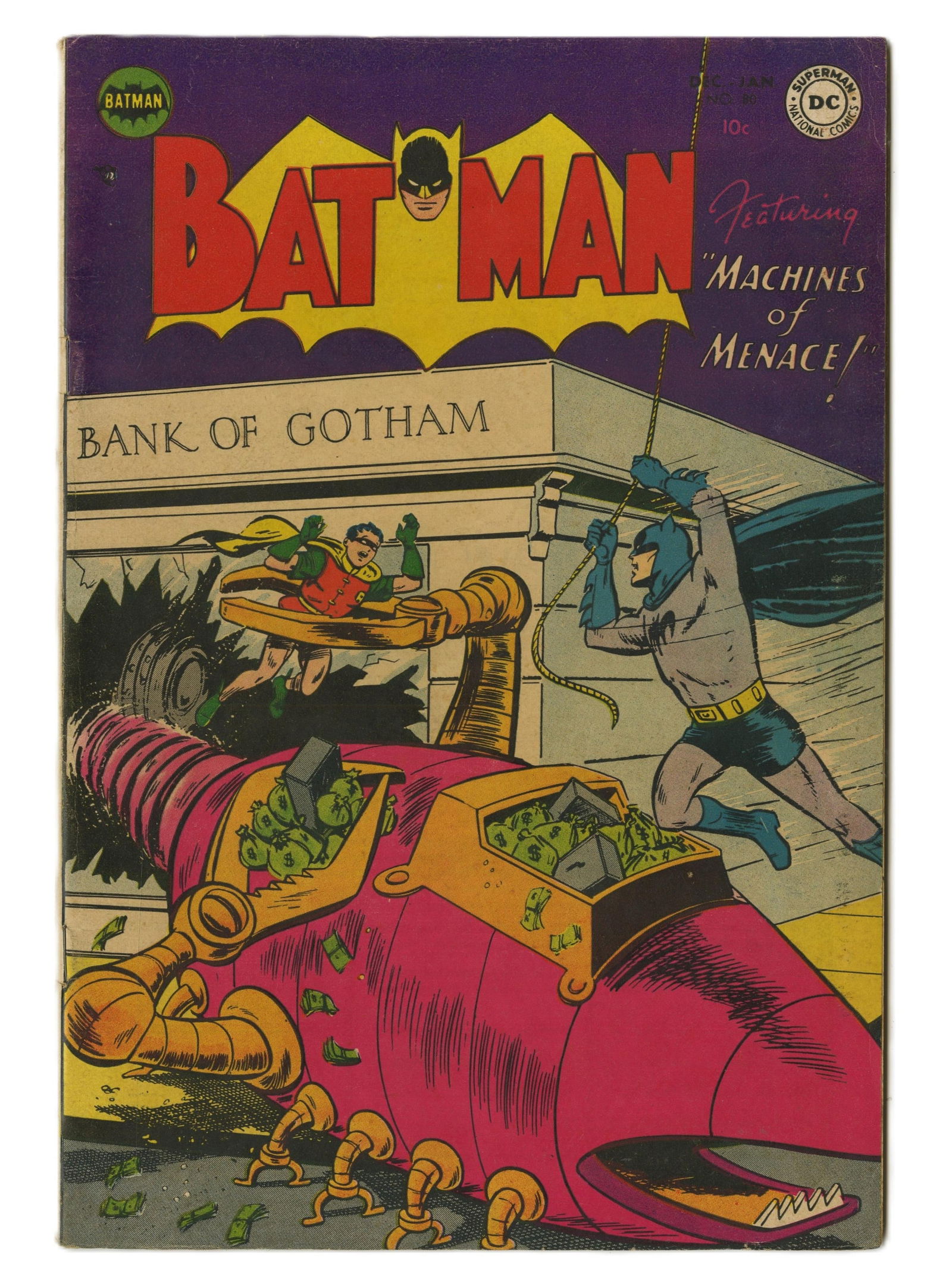 (6) 1950s Original Batman Comics - 4