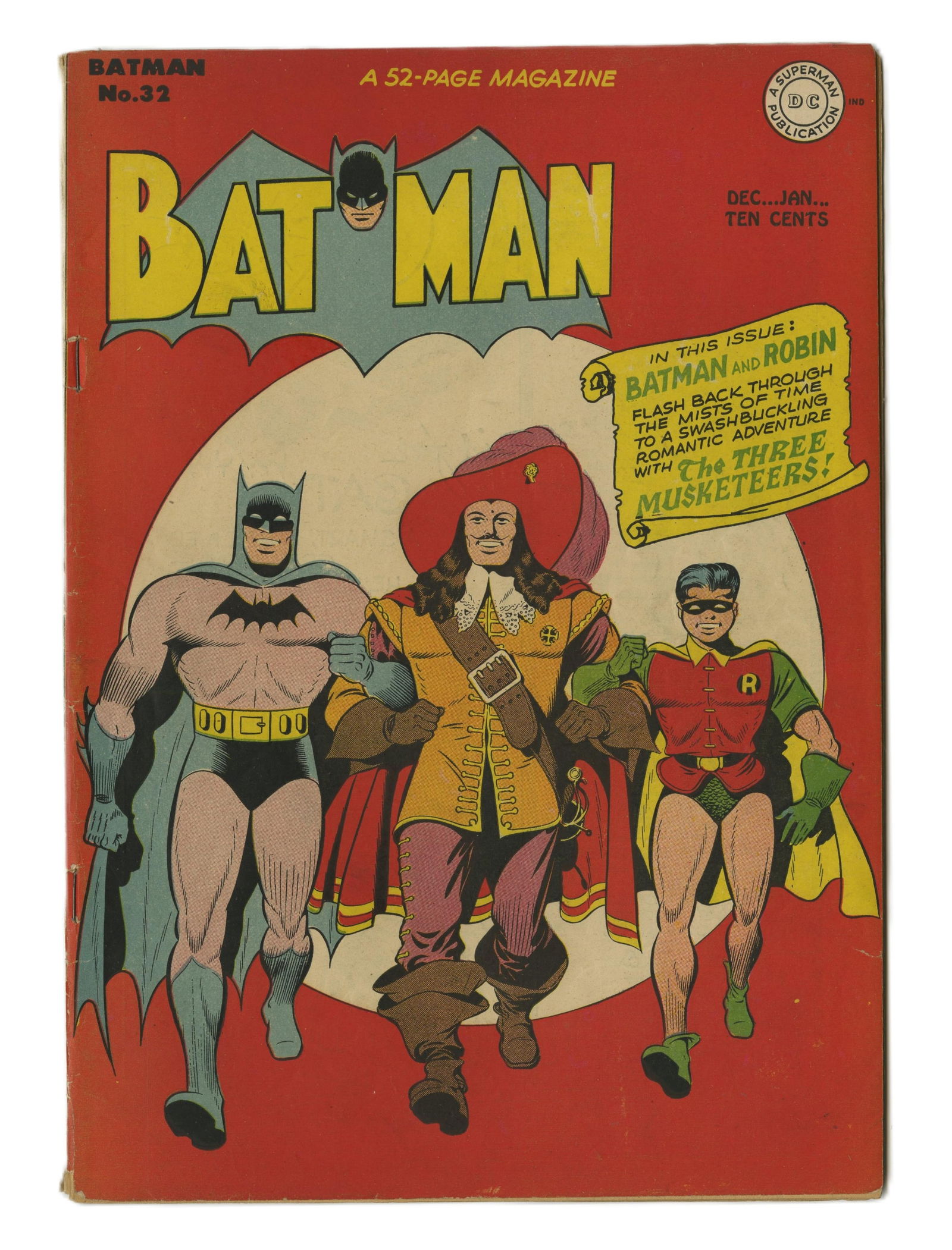 (6) Original Batman Comics From 1940s - 6