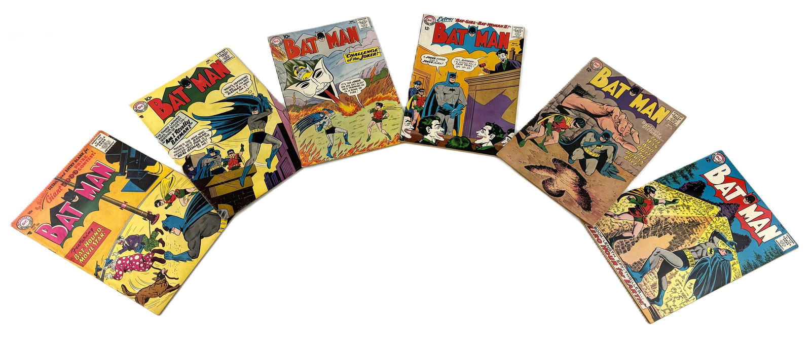 (6) Original Batman Comics From 1950s-60s (1 of 13)