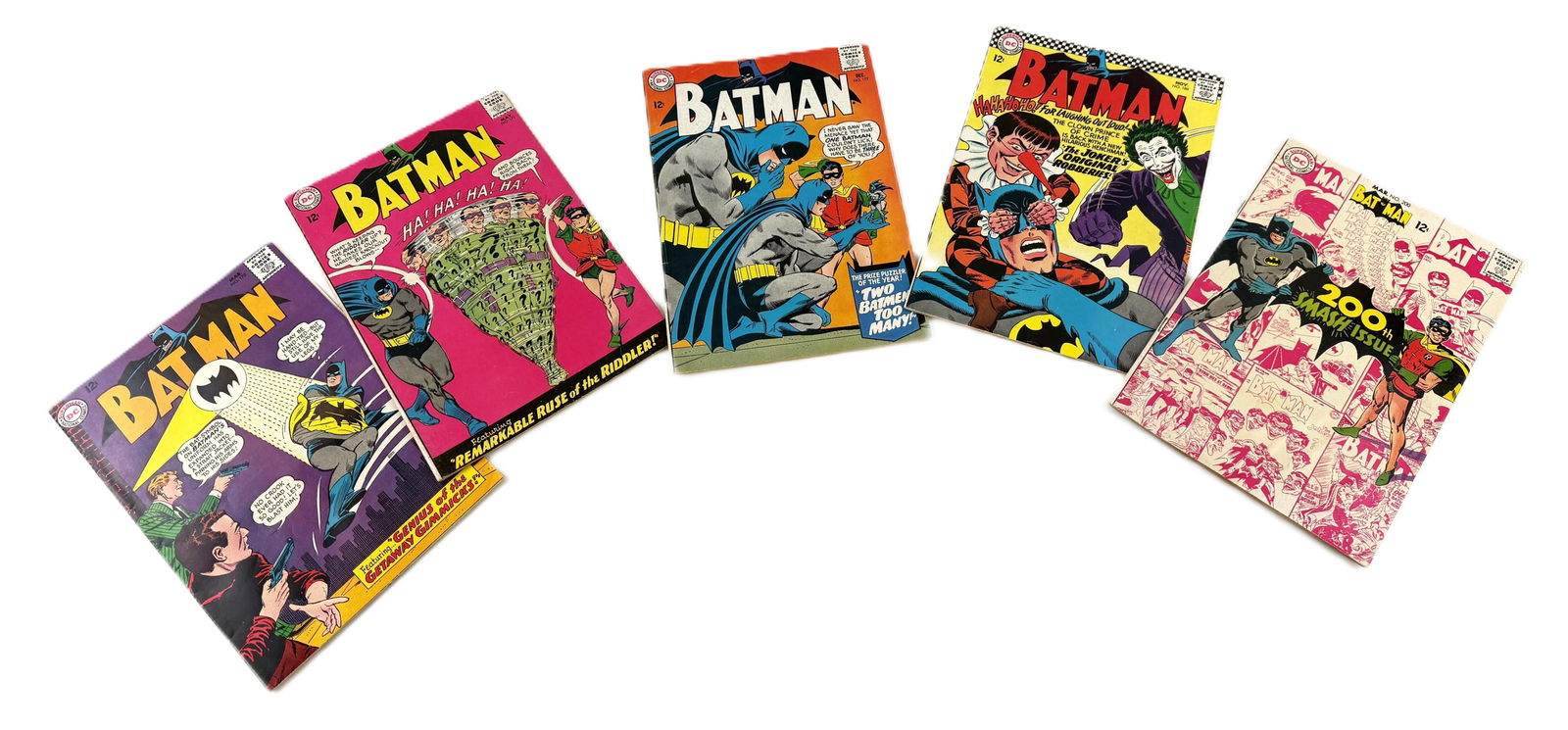(5) Original 1960s Batman Comics (1 of 11)