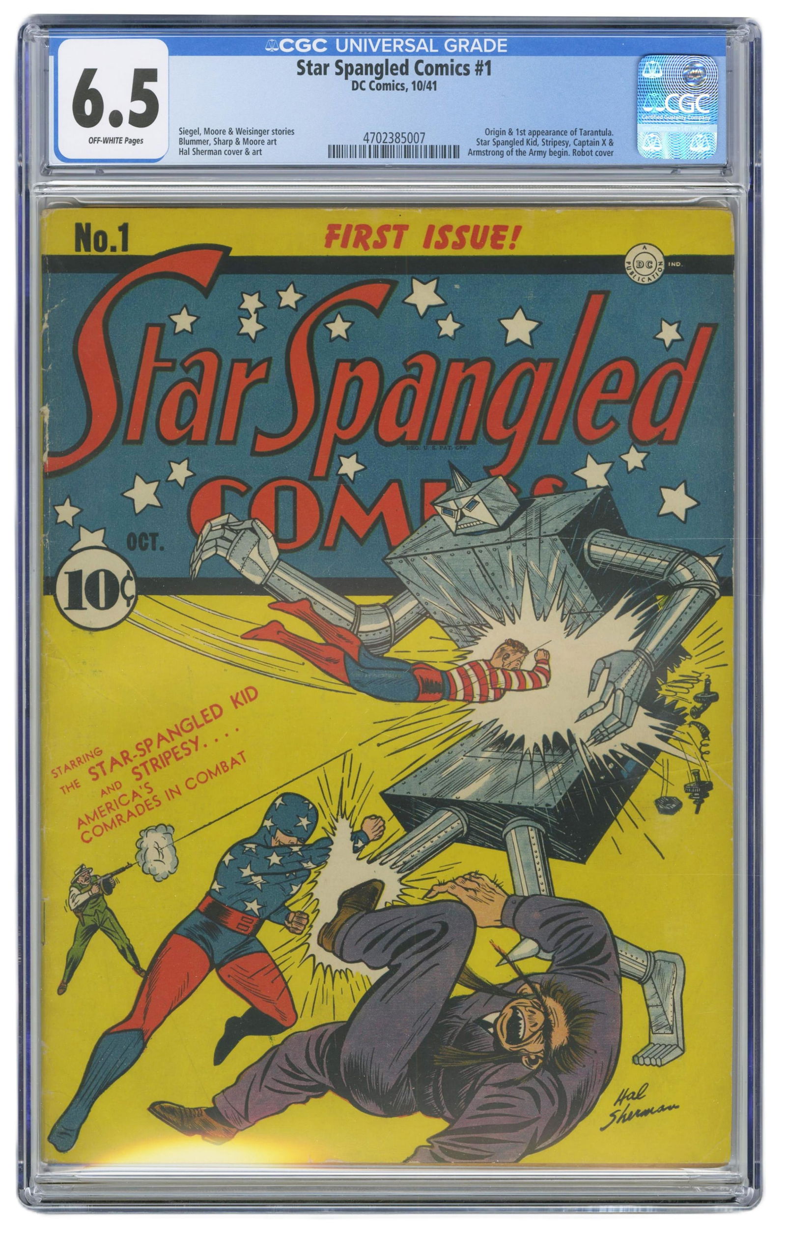 Star Spangled Comics No. 1, SGC Graded 6.5 (1 of 2)