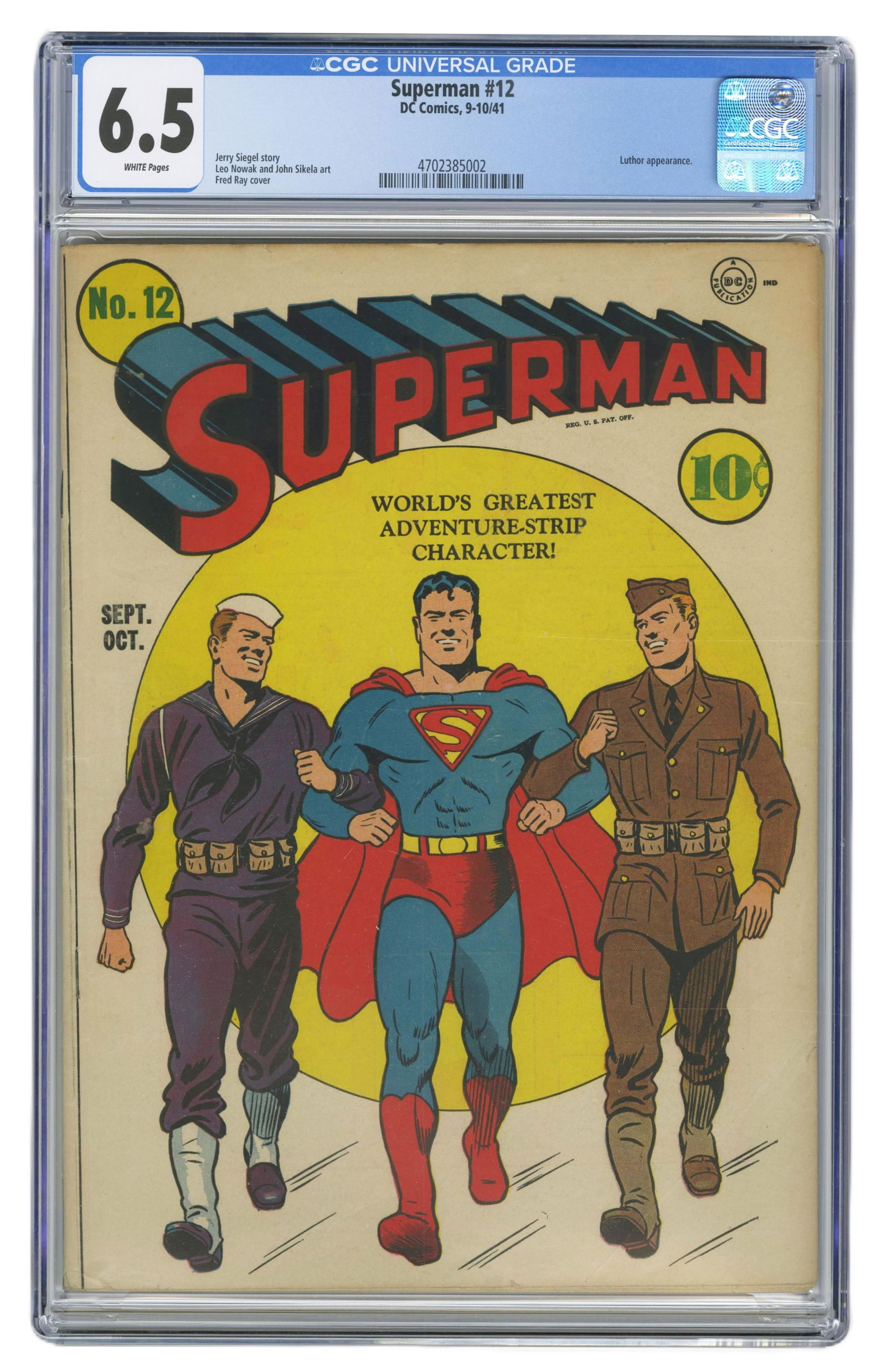 Superman No. 12, CGC Graded 6.5 (1 of 2)