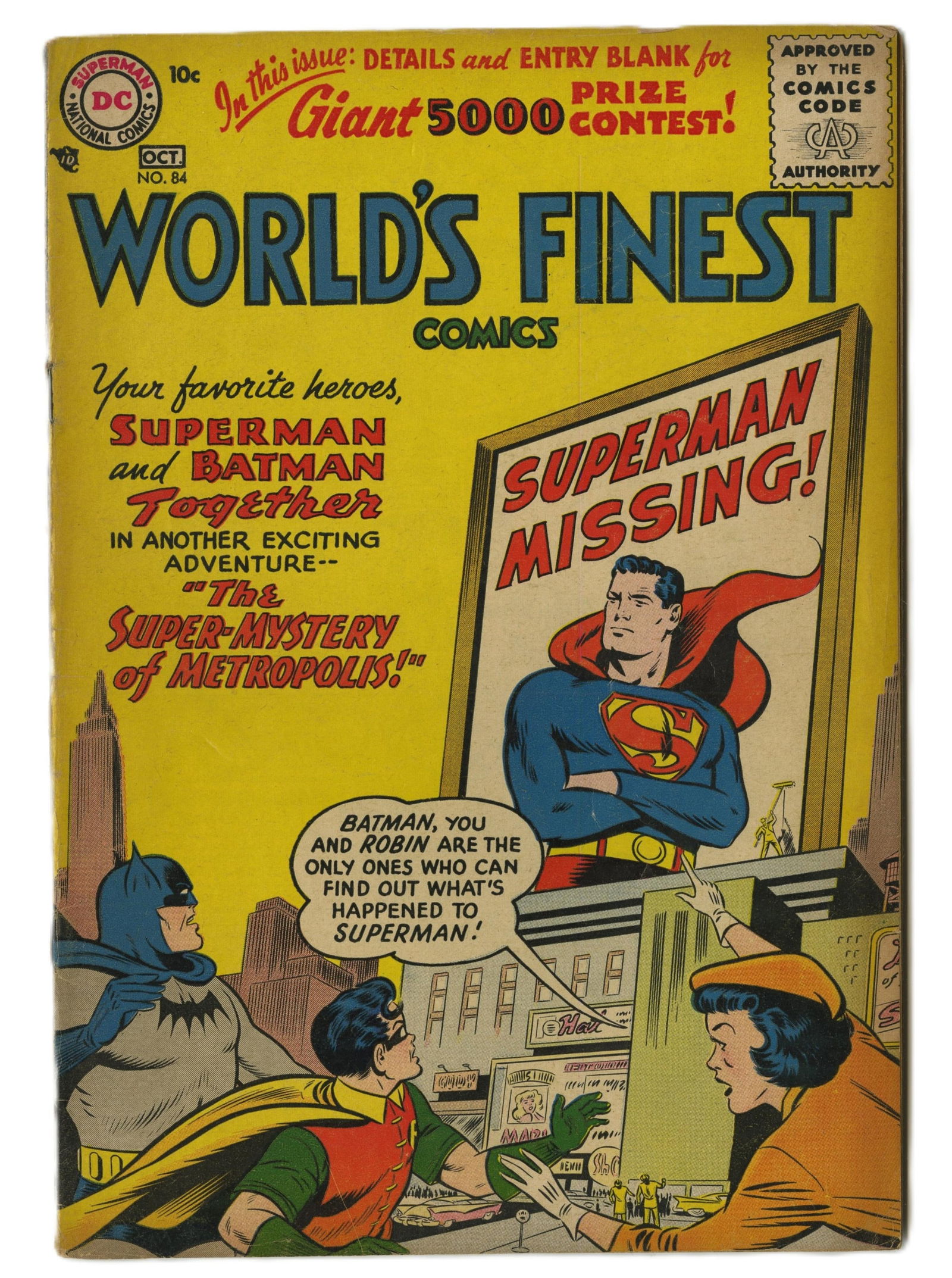 (5) Assorted DC Golden Age Comics Featuring Superman - 2