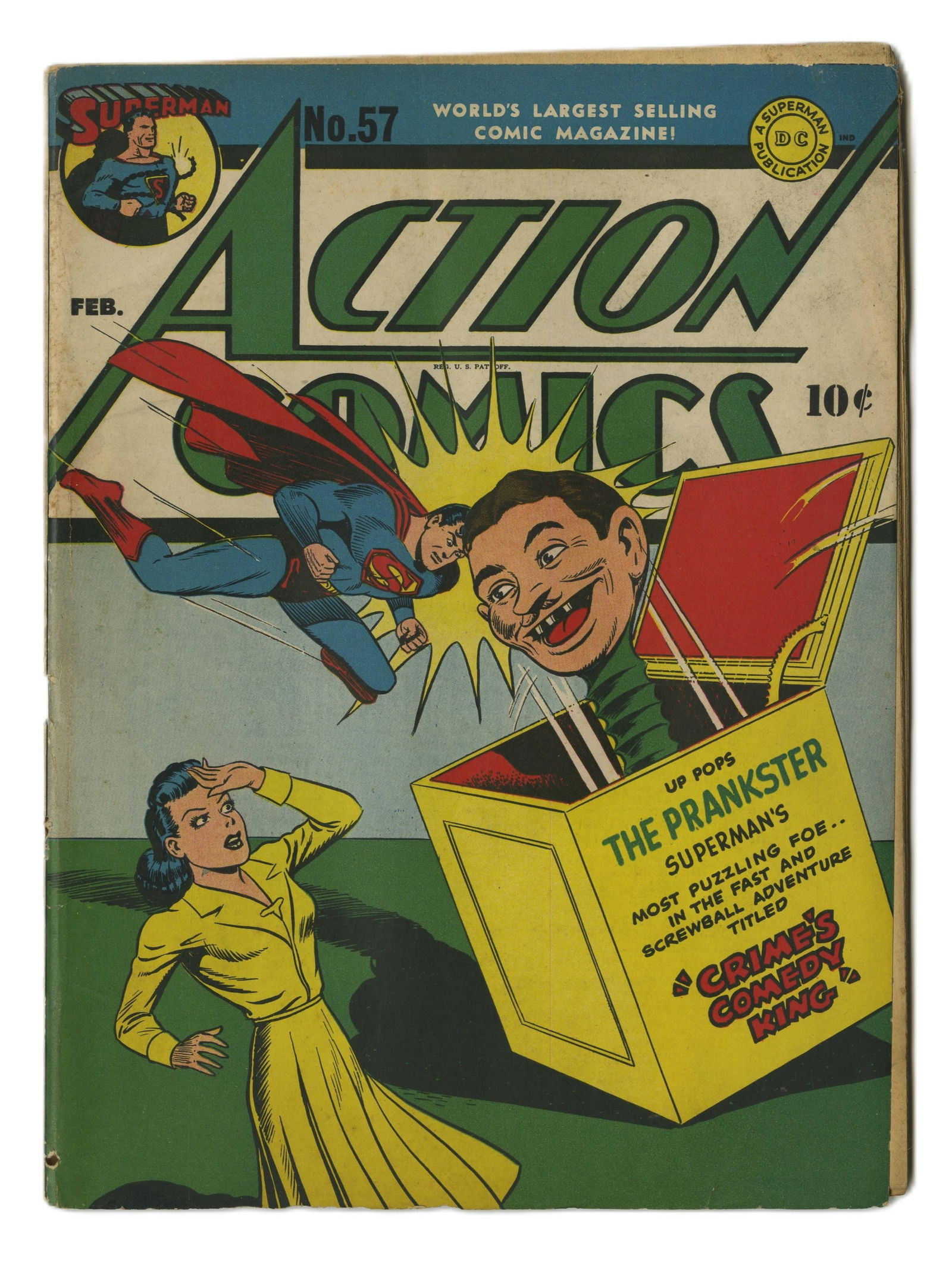 (5) Assorted DC Golden Age Comics Featuring Superman - 4
