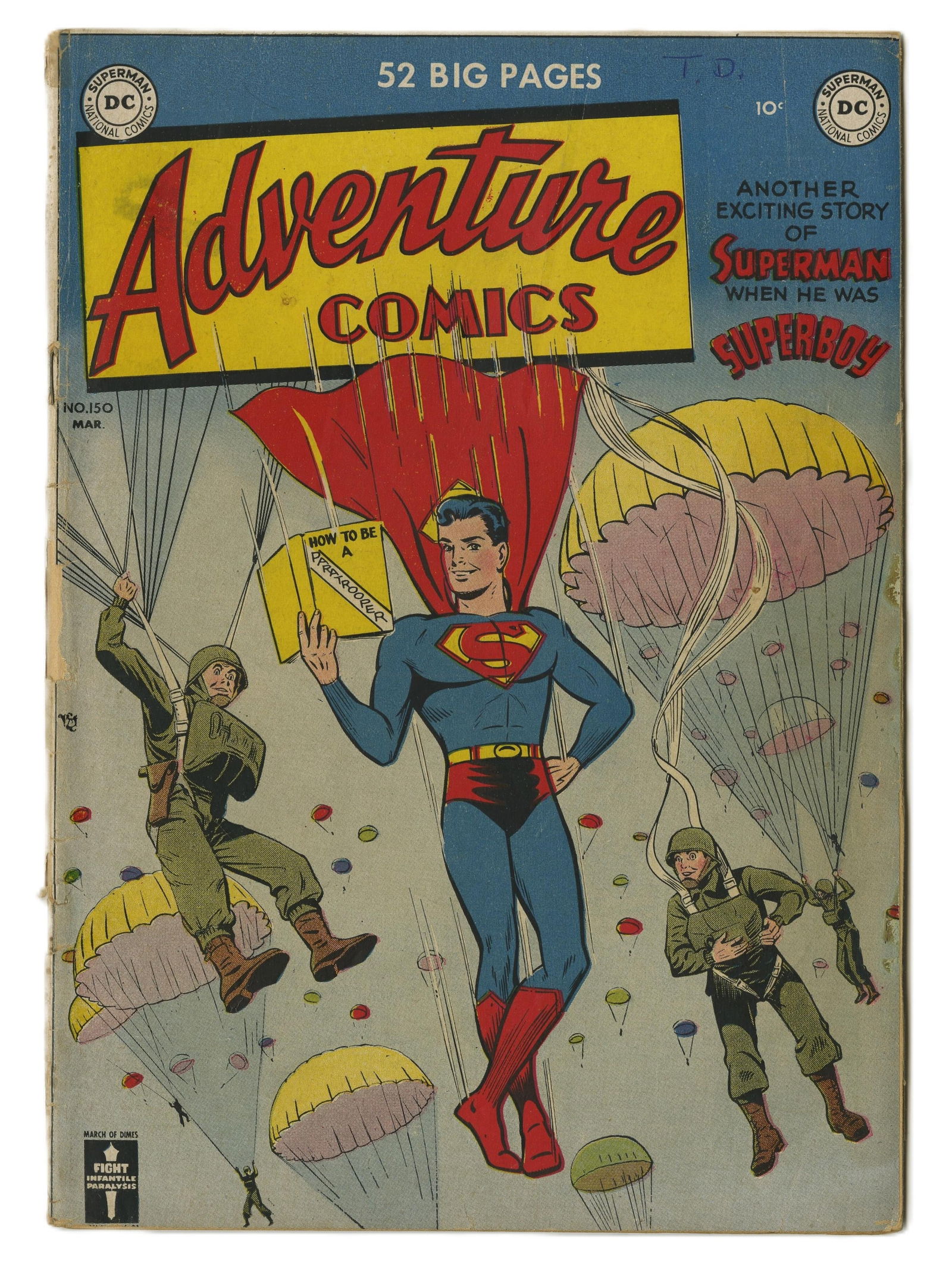 (5) Assorted DC Golden Age Comics Featuring Superman - 6