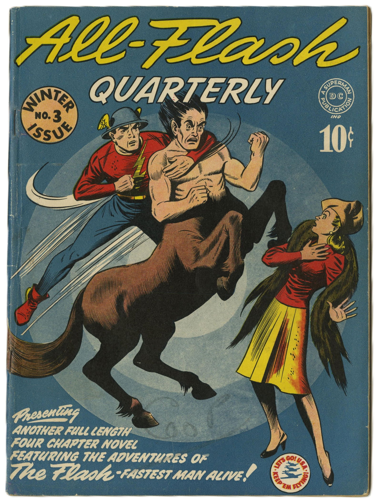 (5) Vintage Comics Featuring The Flash - 10