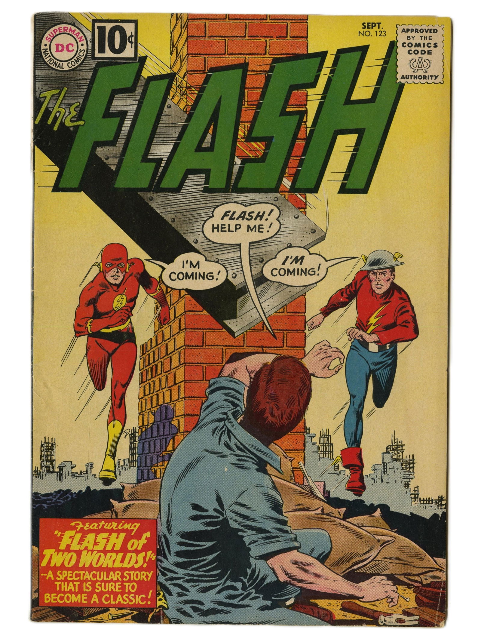 (5) Vintage Comics Featuring The Flash - 8