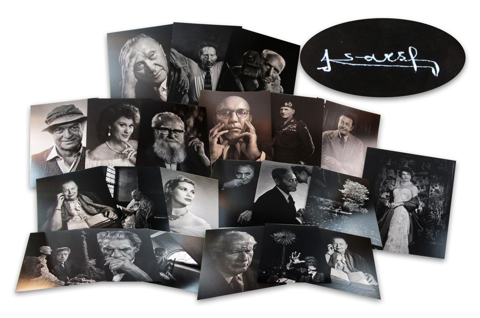 Yousuf Karsh (22) Large Scale Mounted Photographs for 1988 London Exhibition, One Signed! Ex. Karsh (1 of 12)