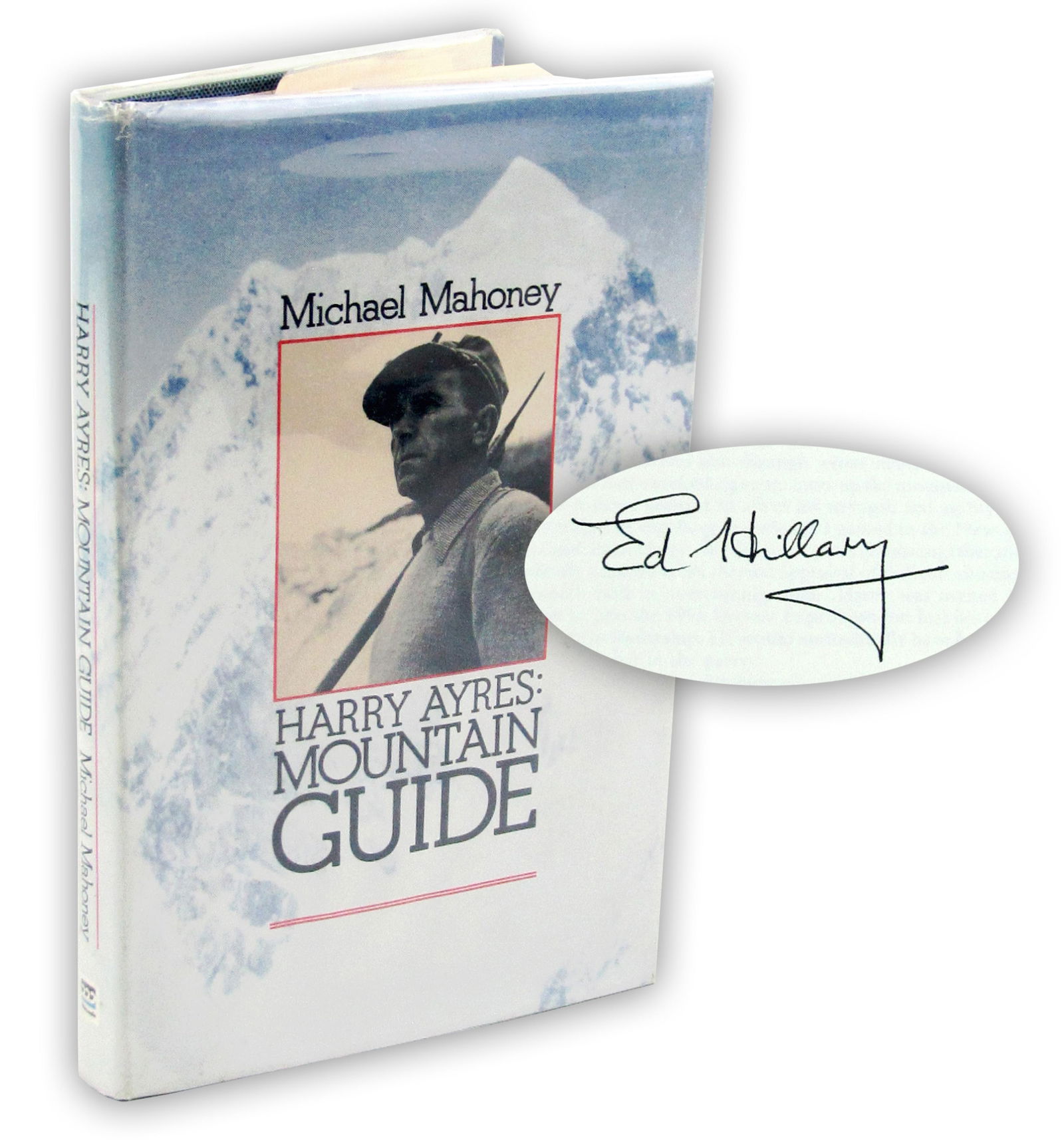 Sir Edmund Hillary Signed Guide Book from His Mentor, Harry Ayres: Edmund HillaryChristchurch, New Zealand, ca. 1982Sir Edmund Hillary Signed Guide Book from His Mentor, Harry AyresSigned bookA first edition copy of "Harry Ayres: Mountain Guide" (Christchurch: Whitco