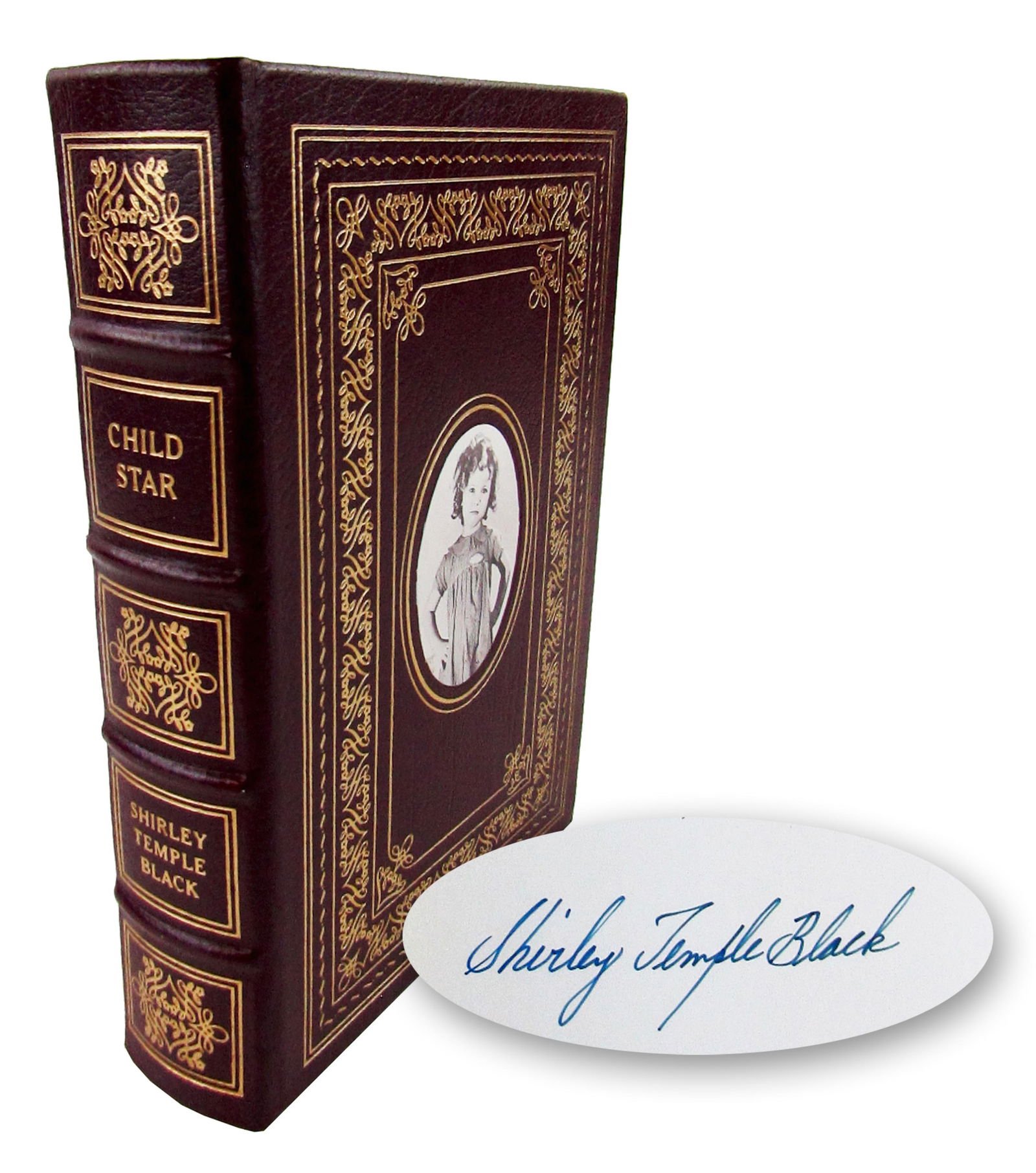 Shirley Temple Signed Collector's Ed. of Her Autobiography, "Child Star": Shirley TempleNorwalk, CT, ca. 1996Shirley Temple Signed Collector's Ed. of Her Autobiography, "Child Star"Signed bookA special collector's edition of Shirley Temple's autobiography "Child Star", orig