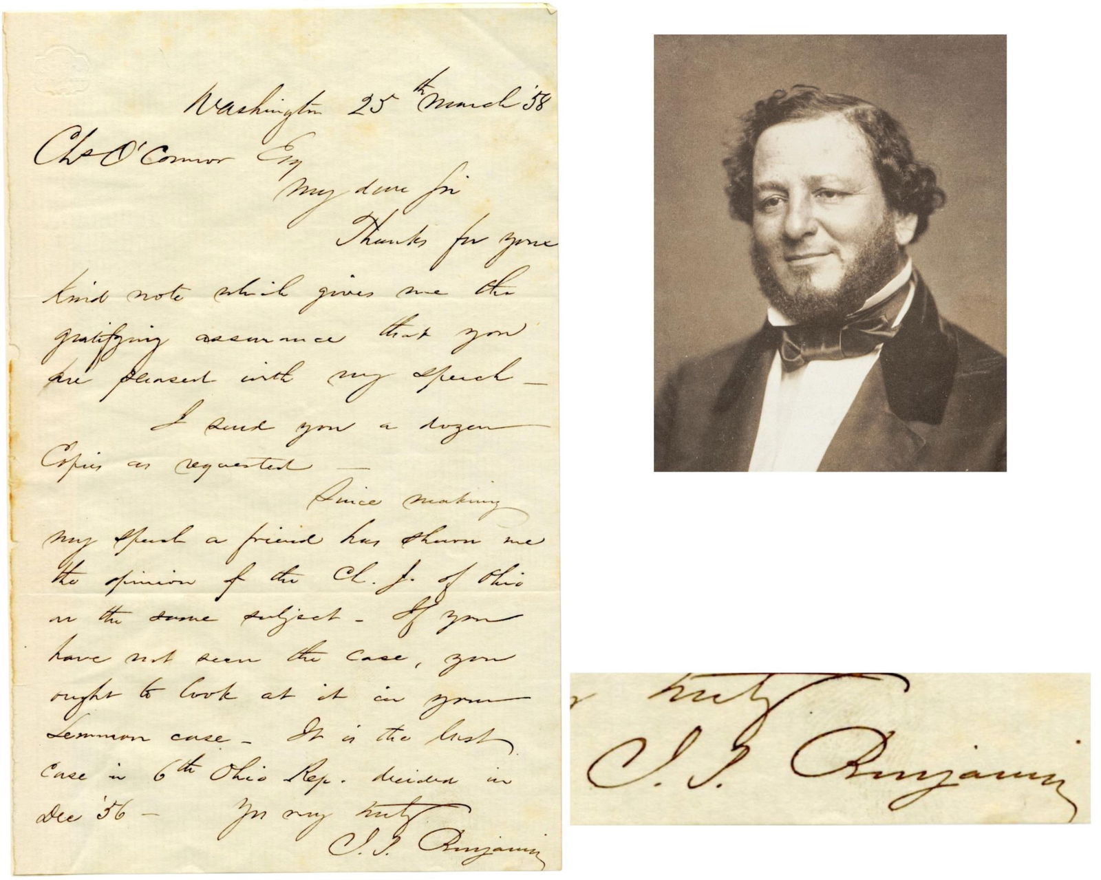 Judah Benjamin Defends Slavery & Dred Scott Decision on Eve of War! Incredible! (1 of 4)